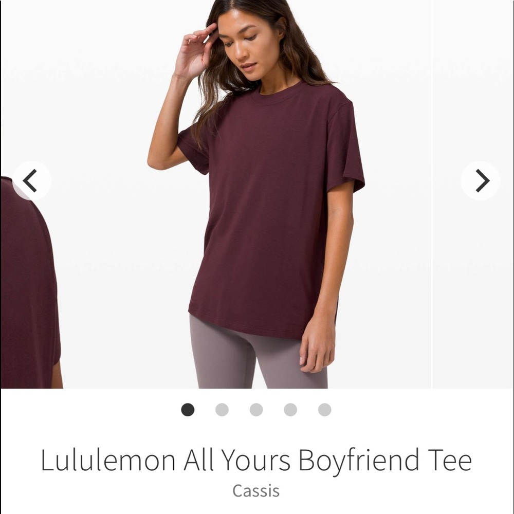 All Yours Tee Cassis